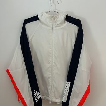 Adidas - Lightweight & Shirts jackets (White, Orange)