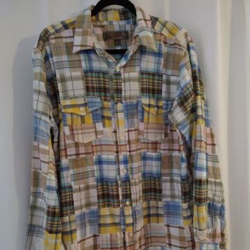 Seigfried Vintage - Button down shirts (White, Black, Blue, Brown, Yellow, Green, Orange, Pink, Red, Grey, Beige)