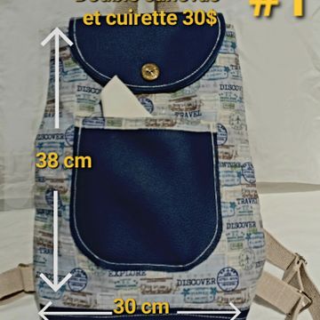 L'MONDE SANS SAC! - Backpacks (Blue, Brown, Grey)