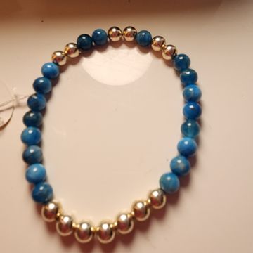 La Perle d'Aylmer - Bracelets (Bleu, Argent)