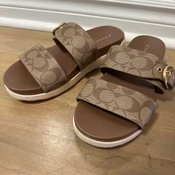 Coach  - Flat sandals (Brown)