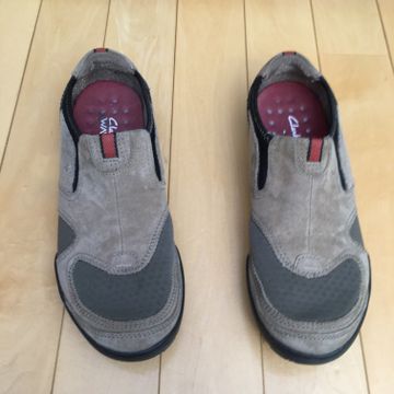 Clarks Waze Walk - Chaussures formelles (Gris, Beige)