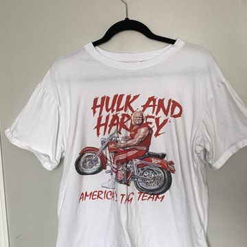 Harley Davidson - T-shirts (White, Red)