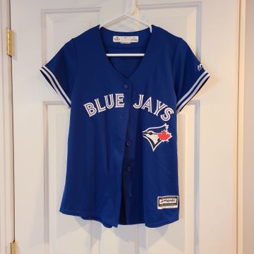 AUTHENTIC MAJESTIC 52 2XL TORONTO BLUE JAYS "CANADA DAY"