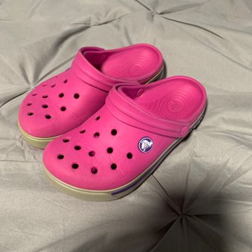 Crocs - Slip-on shoes (White, Purple, Pink)
