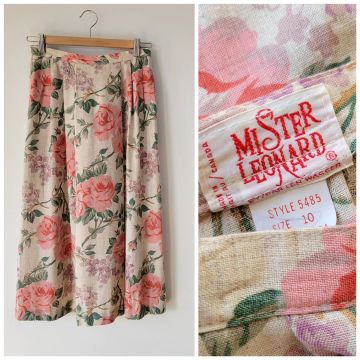 Mister Leonard by Len Wasser - Midi-skirts (Green, Pink, Beige)