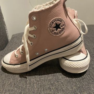 Converse - Sneakers (White, Pink)