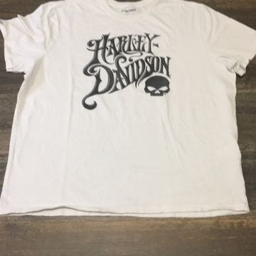 Harley Davidson  - Short sleeved T-shirts (White)