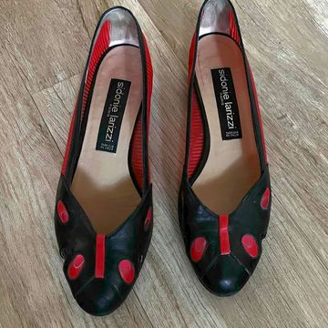 Sidonie Larizzi Paris ( made in Italy - Flats (Black, Red)