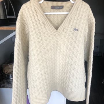 Lacoste - Knitted sweaters (White, Beige)