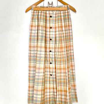 - - Maxi-skirts (Green, Orange, Beige)