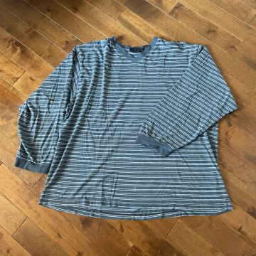 Boulevard Club - Long sleeved T-shirts (White, Blue)