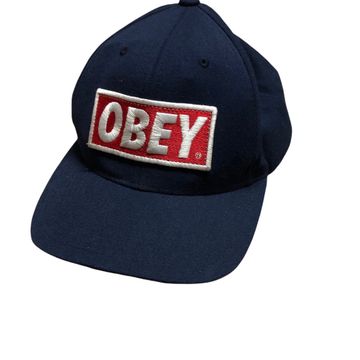 Obey - Casquettes (Bleu)