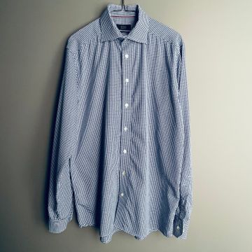 Eton  - Chemises (Blanc, Bleu)