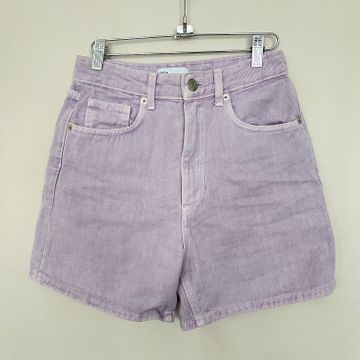 Zara - Shorts en jean (Lilas)