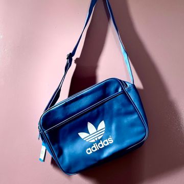 Adidas - Sacs à dos messager (Blanc, Bleu)