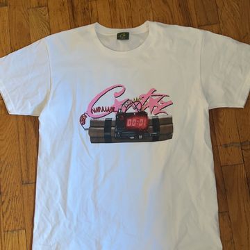 Corteiz - T-shirts (White, Pink)