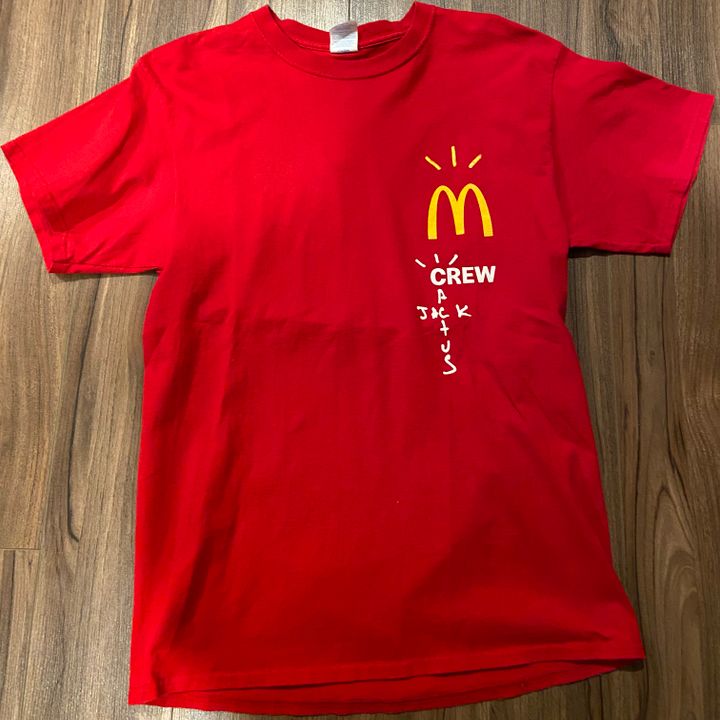 T shirt mcdo online travis scott