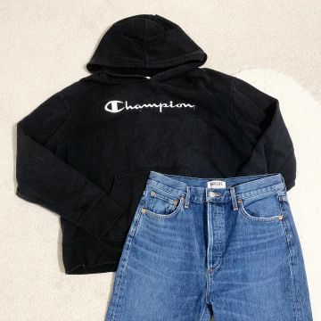 Champion - Hoodies & Sweatshirts (White, Black)