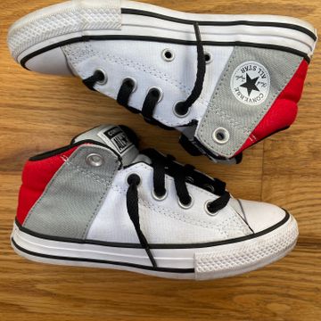Converse - Sneakers (White, Black, Red)