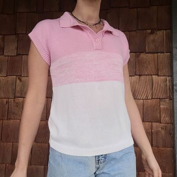 Vintage - Polo shirts (White, Pink)