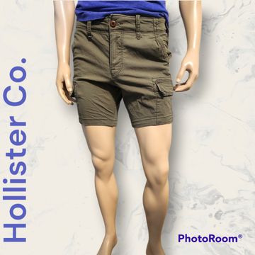 Hollister - Shorts cargo (Vert)