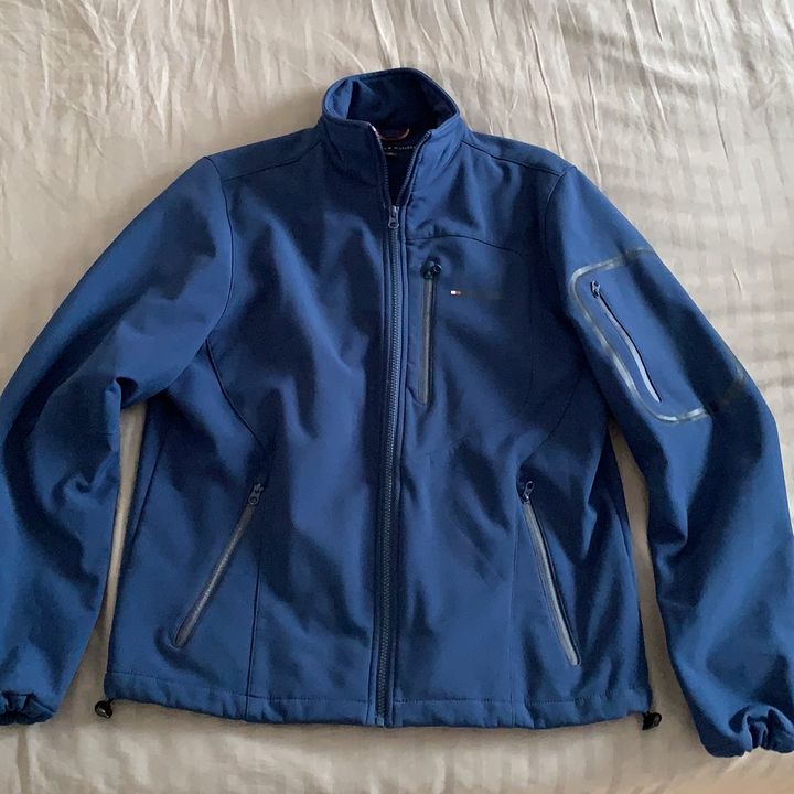 Tommy hilfiger coat sale blue