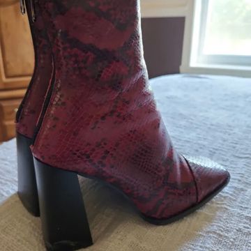 La Redoute  - Heeled boots (Red)