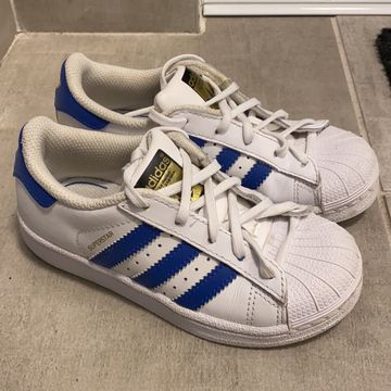 Adidas - Sneakers (White, Blue)