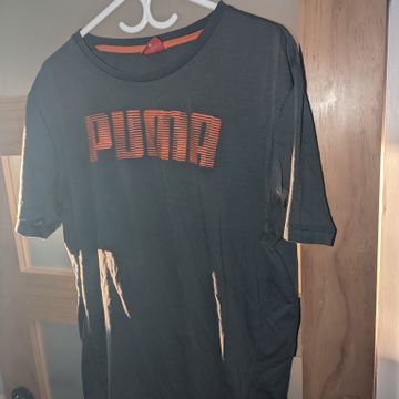 Puma - Short sleeved T-shirts (Orange, Grey)