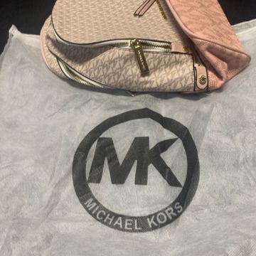 MK - Backpacks (Pink, Beige)