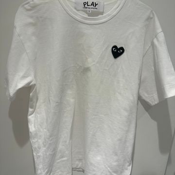 Comme des Garçons - Short sleeved T-shirts (White, Black)