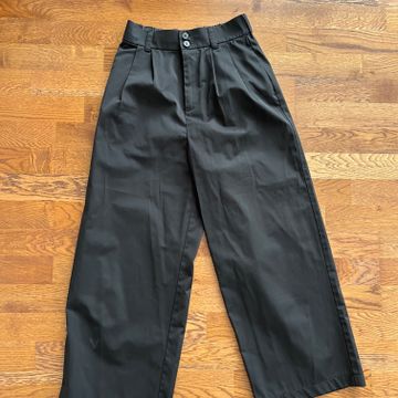 Zara - Wide-leg pants (Black)