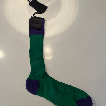 Prada - Casual socks (Green, Purple)