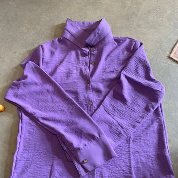 Louve - Button down shirts (Purple)