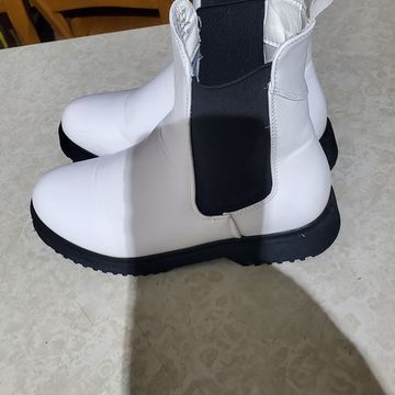 Ardene - Combat & Moto boots (White)