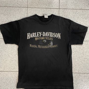 Harley Davidson - Short sleeved T-shirts (Black)