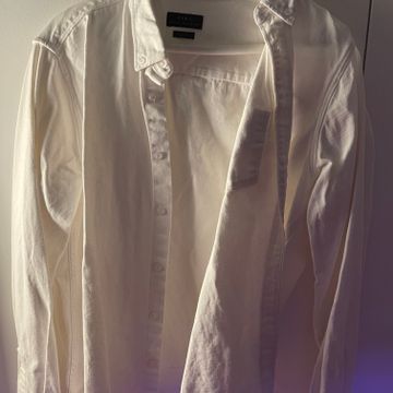 Zara  - Chemises en jean (Blanc)