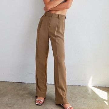Aritzia - Wide-leg pants (Brown)