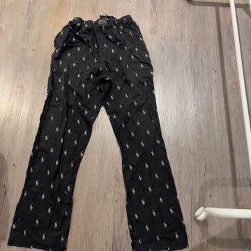 Polo ralph Lauren  - Pantalons à jambes larges (Blanc, Noir)