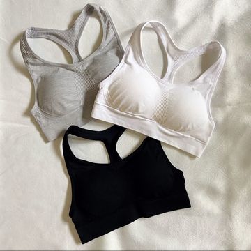 Segrilla - Sport bras (White, Black, Grey)