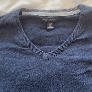 Banana Republic  - V-neck sweaters (Blue)