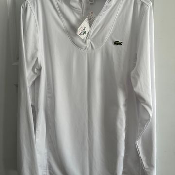 Lacoste - Hauts & Tee-shirts (Blanc)