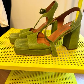 L’intervalle - Heeled sandals (Green)