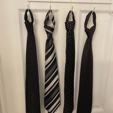 - - Cravates & pochettes (Noir)