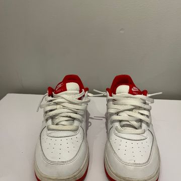 Nike - Sneakers (White, Red)