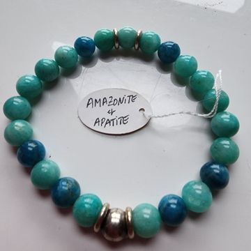 La Perle d'Aylmer - Bracelets (Bleu, Argent, Turquiose)