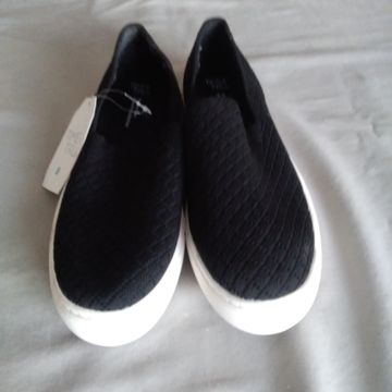 Time tru - Boat shoes (White, Black)