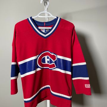 NHL x CCM - Vêtements de sport (Blanc, Bleu, Rouge)