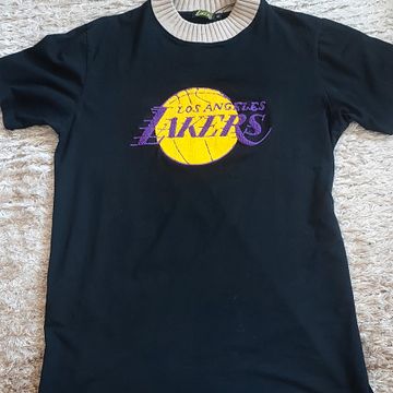 T-shirt Lakers  - T-shirts (Noir, Jaune)